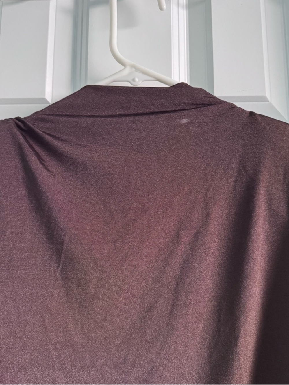 H&M Draped Silk Blend Top - Picture 3 of 6